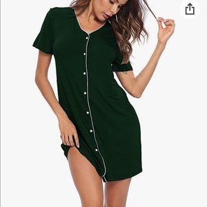NWT! Swomog button down nightgown! (M)